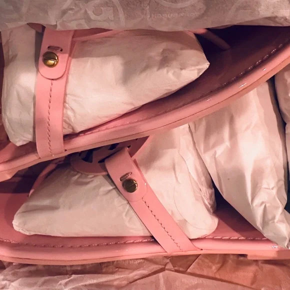 New Tory Burch Miller Sandal Petunia Size 10 - Picture 6 of 6